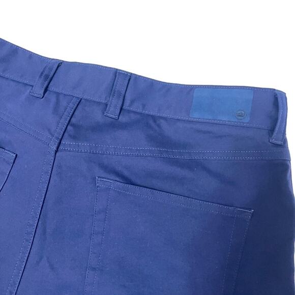 Peter Millar Navy Blue Pants 32/34 eb66 Performance Five-Pocket Pant - Picture 8 of 12